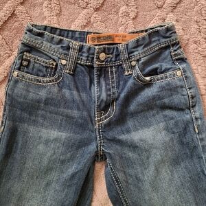 12R Boy's Rock & Roll Denim blue Jeans size 12 regular